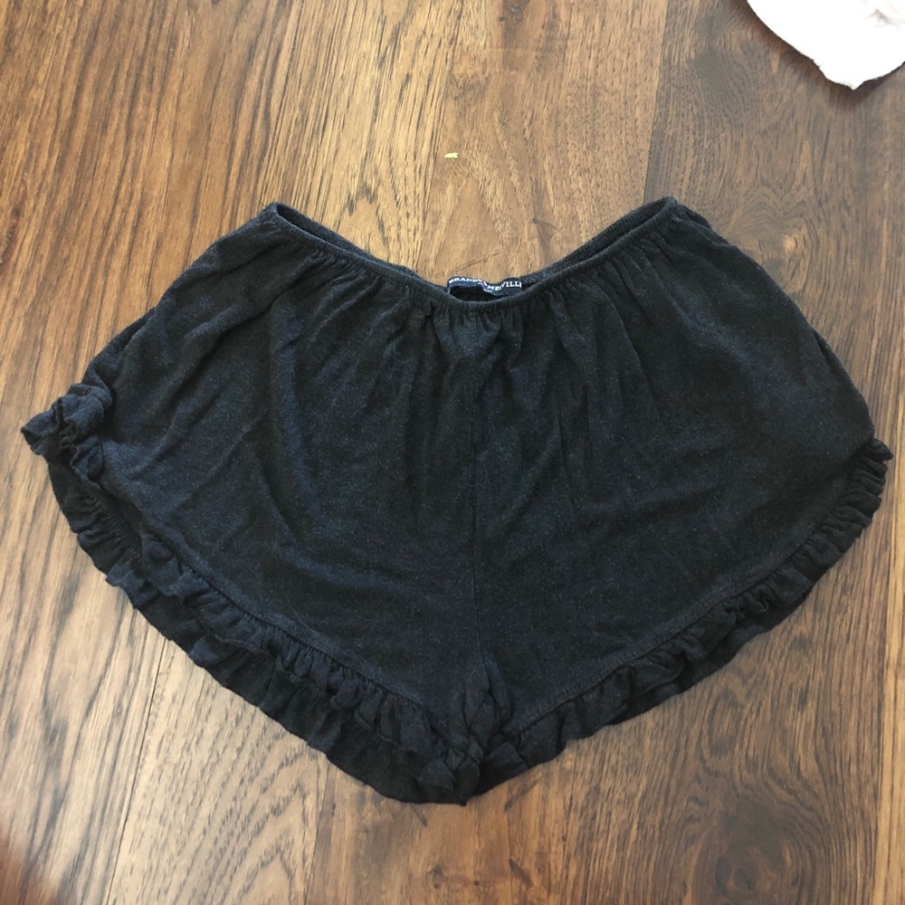 Very dark grey brandy melville vodi shorts